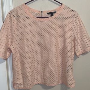 Pastel pink short sleeve